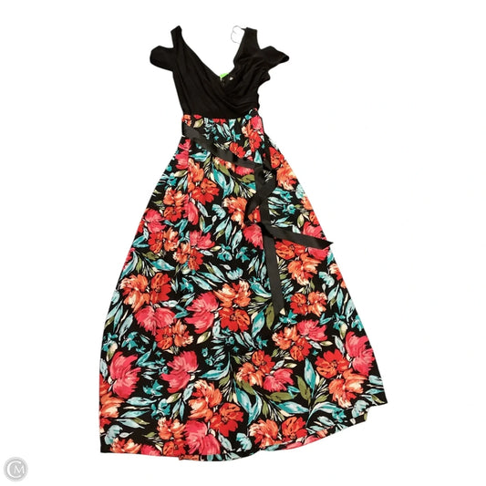 Dress Casual Maxi By Sl Fashions In Floral Print, Size: 8