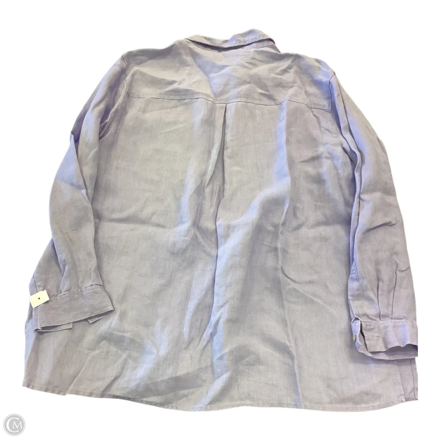 Top Long Sleeve By Chicos In Purple, Size: L