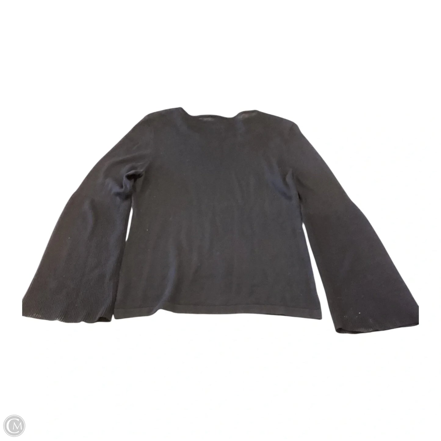Top Long Sleeve By Vince Camuto In Black, Size: M