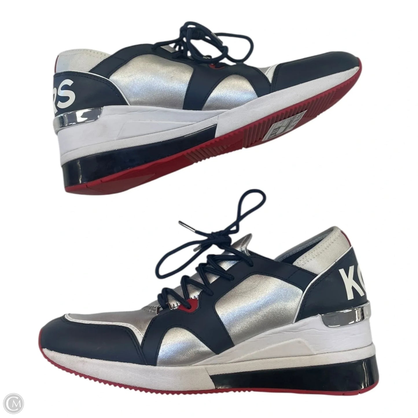 Shoes Designer By Michael Kors In Multi-colored, Size: 9