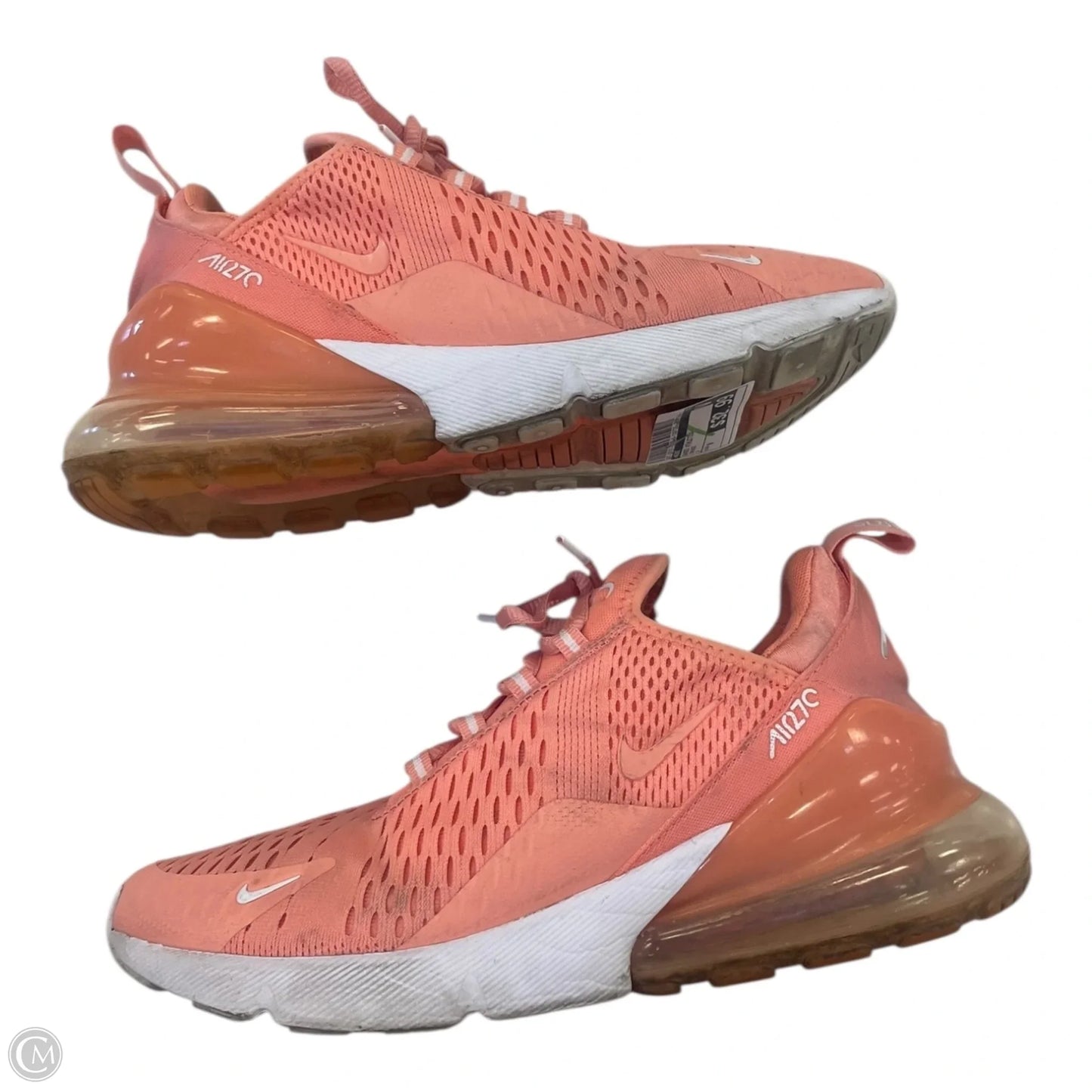 Shoes Athletic By Nike In Orange, Size: 9