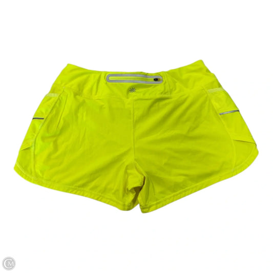 Athletic Shorts By Athleta In Yellow, Size: M