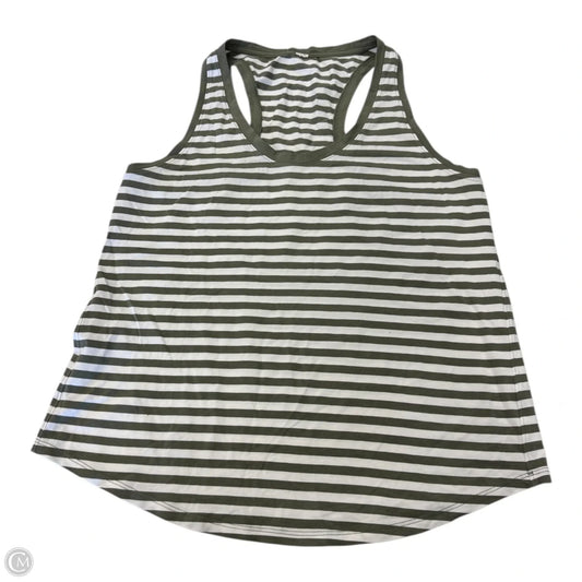 Tank Top By Lululemon In Striped Pattern, Size: M