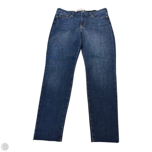 Jeans Cropped By Banana Republic In Blue, Size: 10