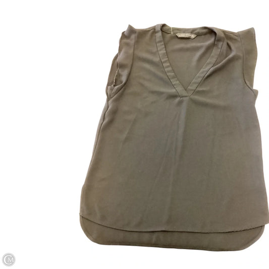 Top Sleeveless By Zara Women In Black, Size: M