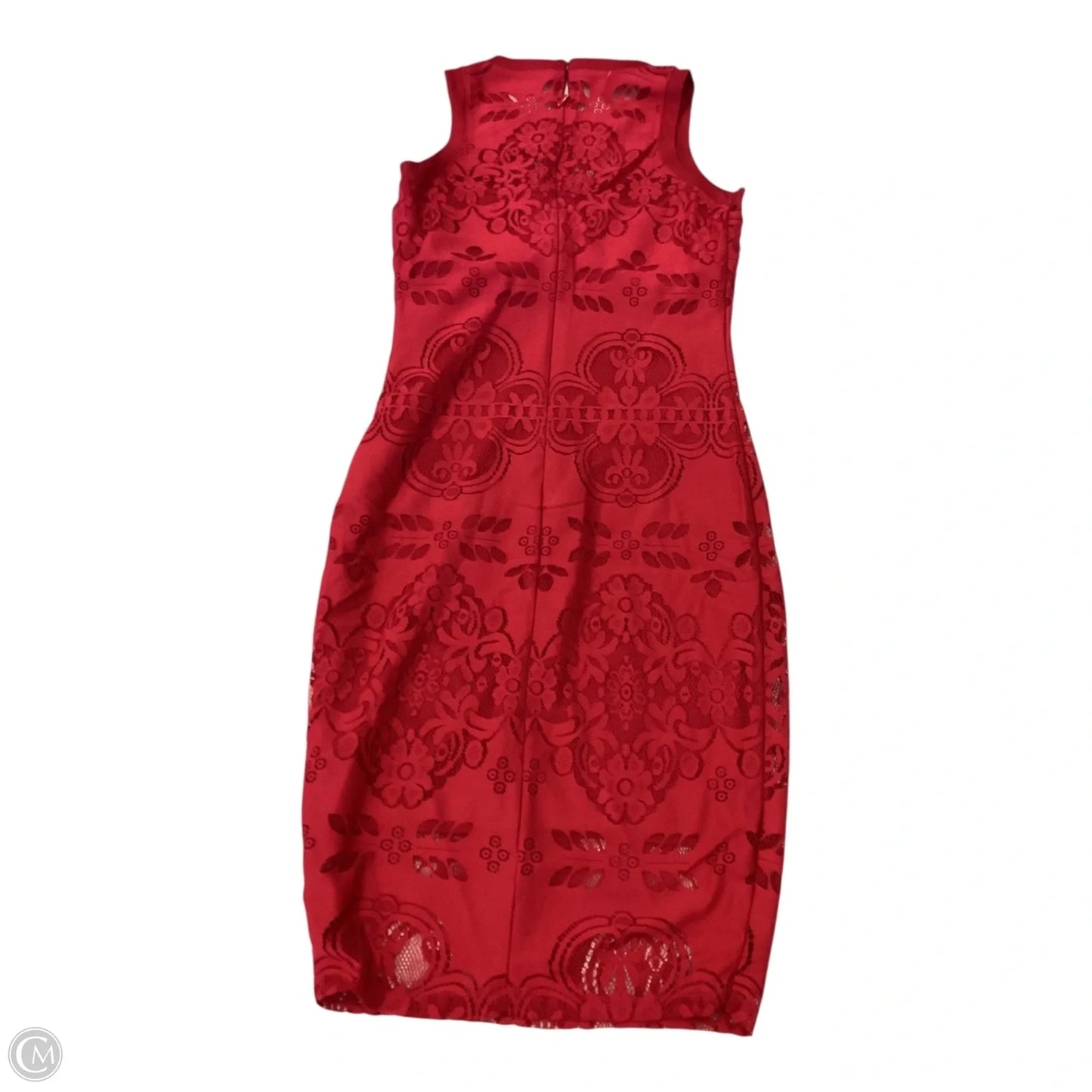 Dress Party Short By Guess In Red, Size: 8