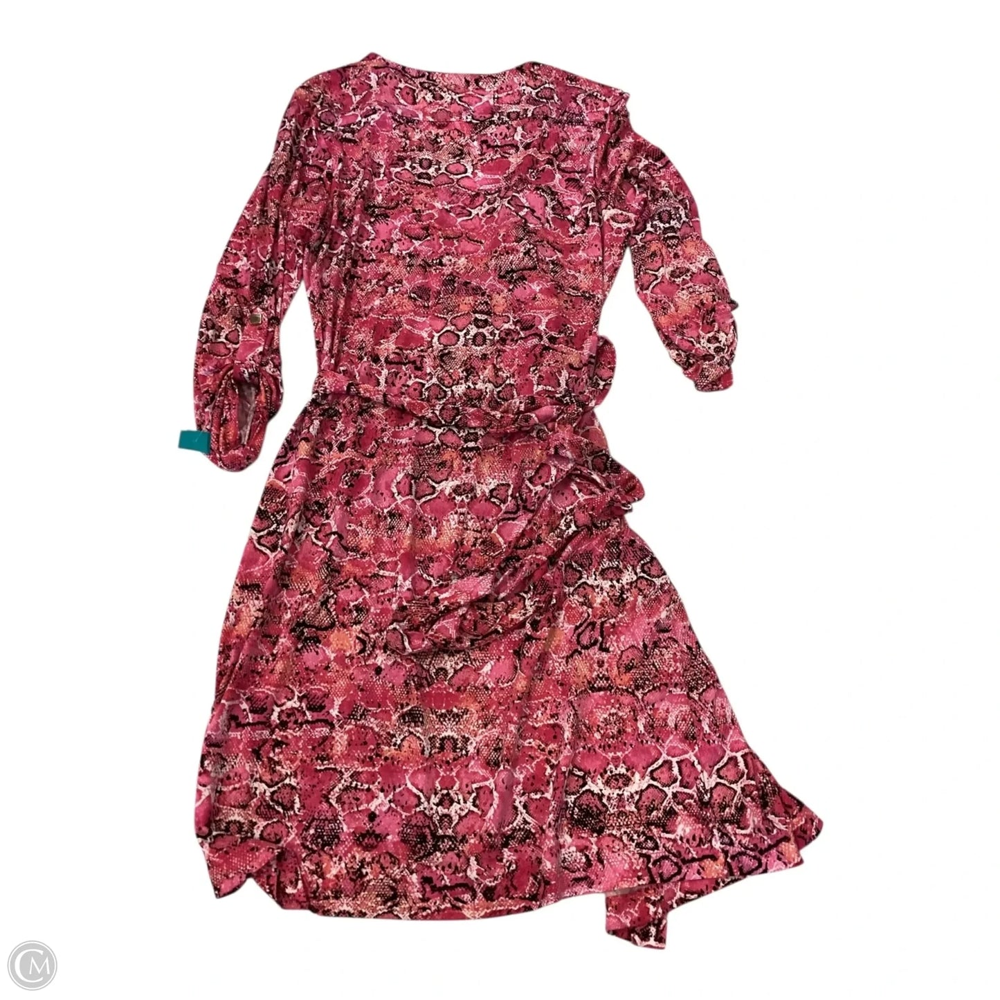 Dress Casual Short By Calvin Klein In Pink, Size: 8