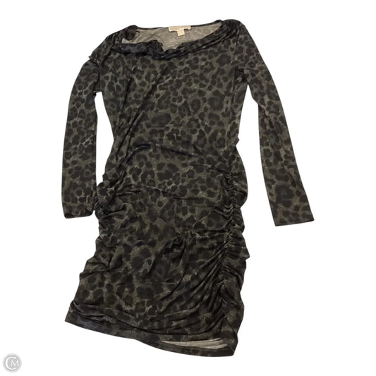Dress Designer By Michael Kors In Animal Print, Size: S