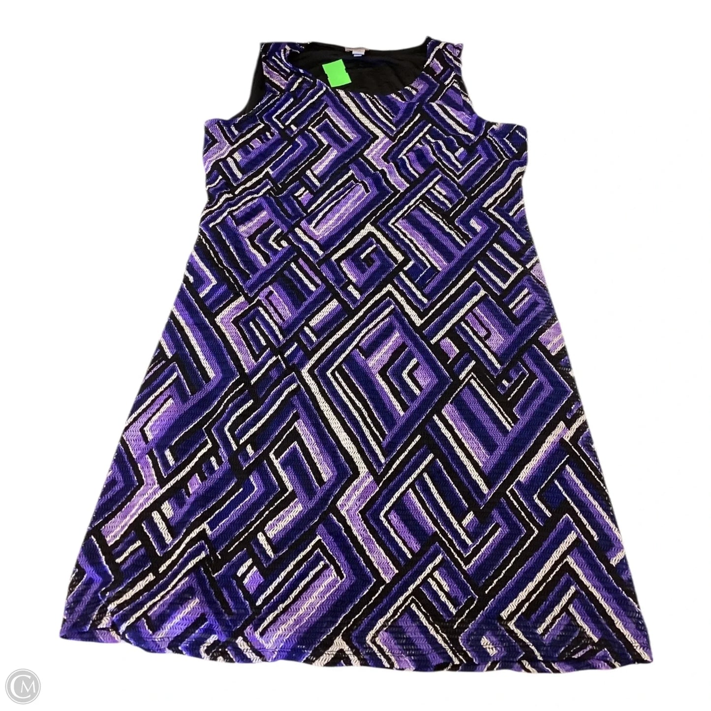 Dress Casual Short By Chicos In Purple, Size: Xl