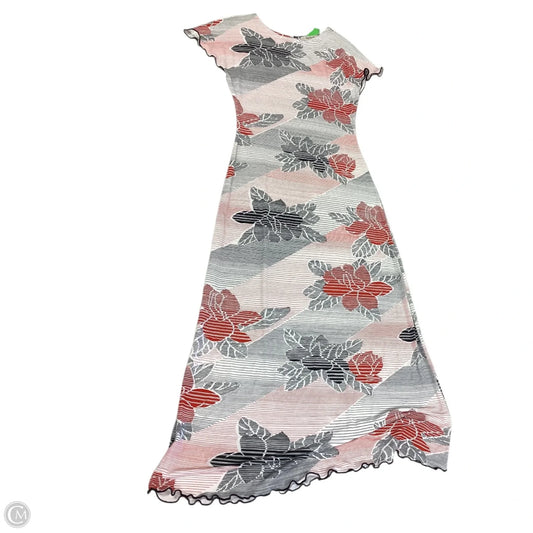 Dress Casual Midi By Free People In Black & Red, Size: M