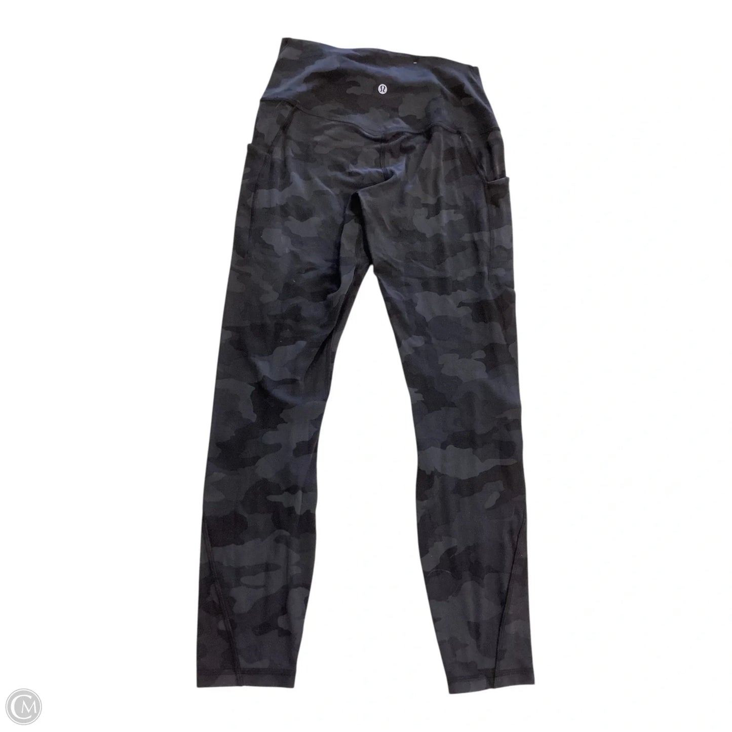 Athletic Leggings By Lululemon In Grey, Size: M