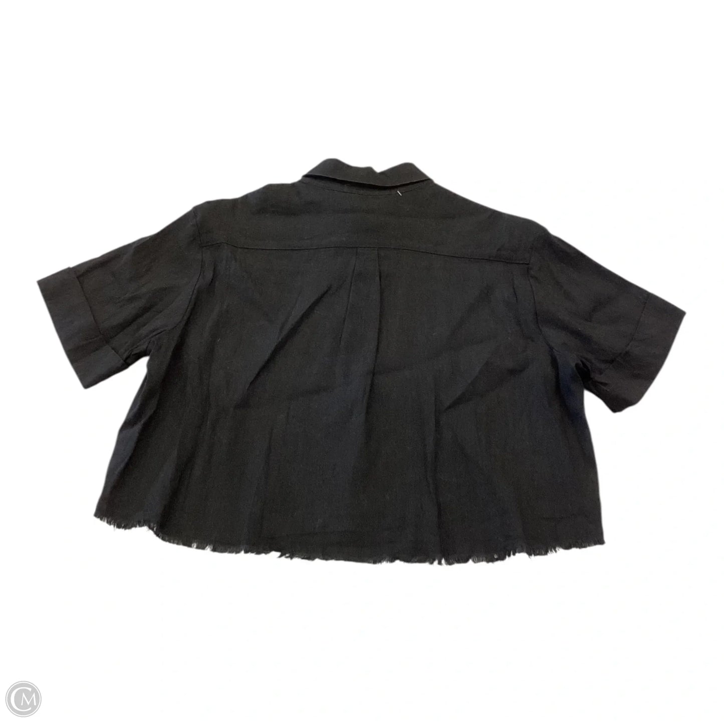 Top Short Sleeve By Shore In Black, Size: Xs