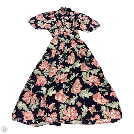 Dress Casual Maxi By Clothes Mentor In Floral Print, Size: M