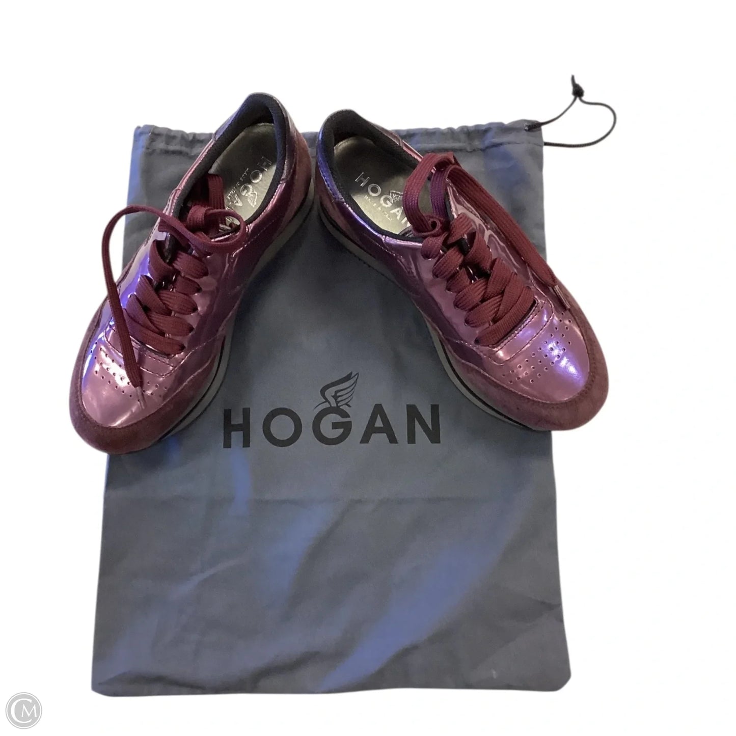 Hogan Shoes Flats By Clothes Mentor In Purple, Size: 5