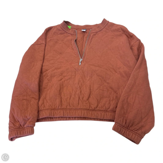 Top Long Sleeve By Old Navy In Bronze, Size: L