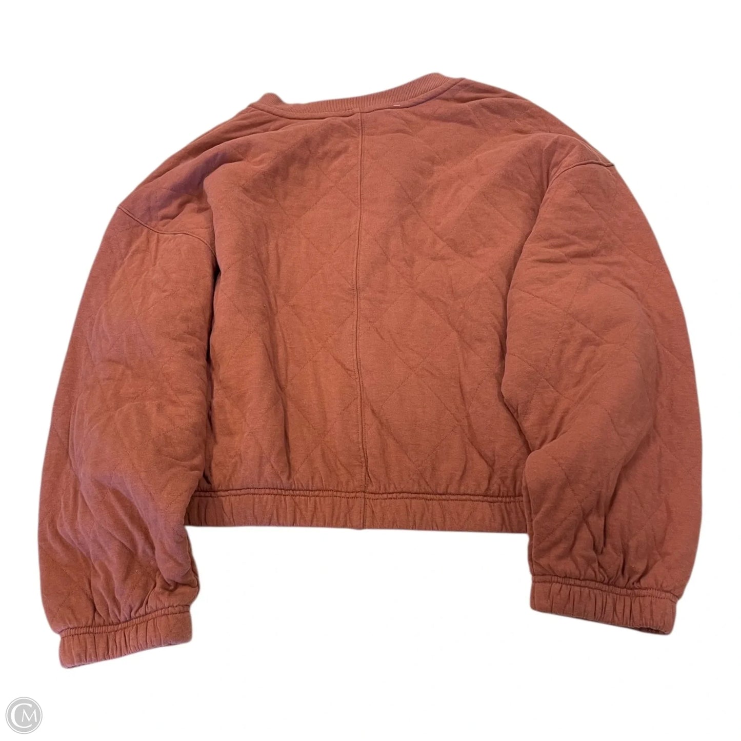 Top Long Sleeve By Old Navy In Bronze, Size: L