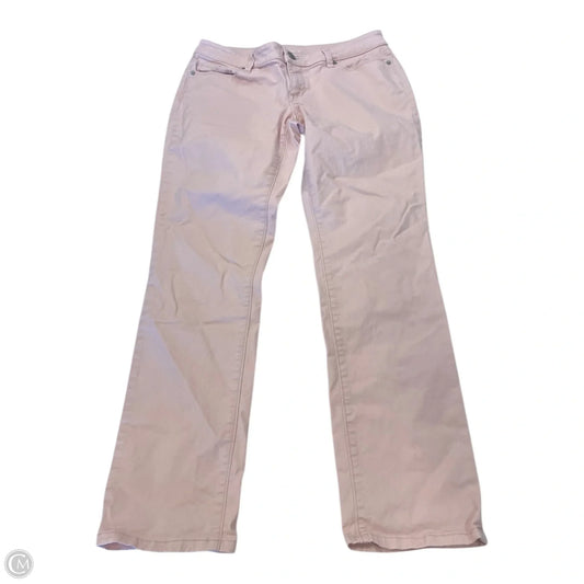 Pants Cropped By Loft In Pink, Size: 10