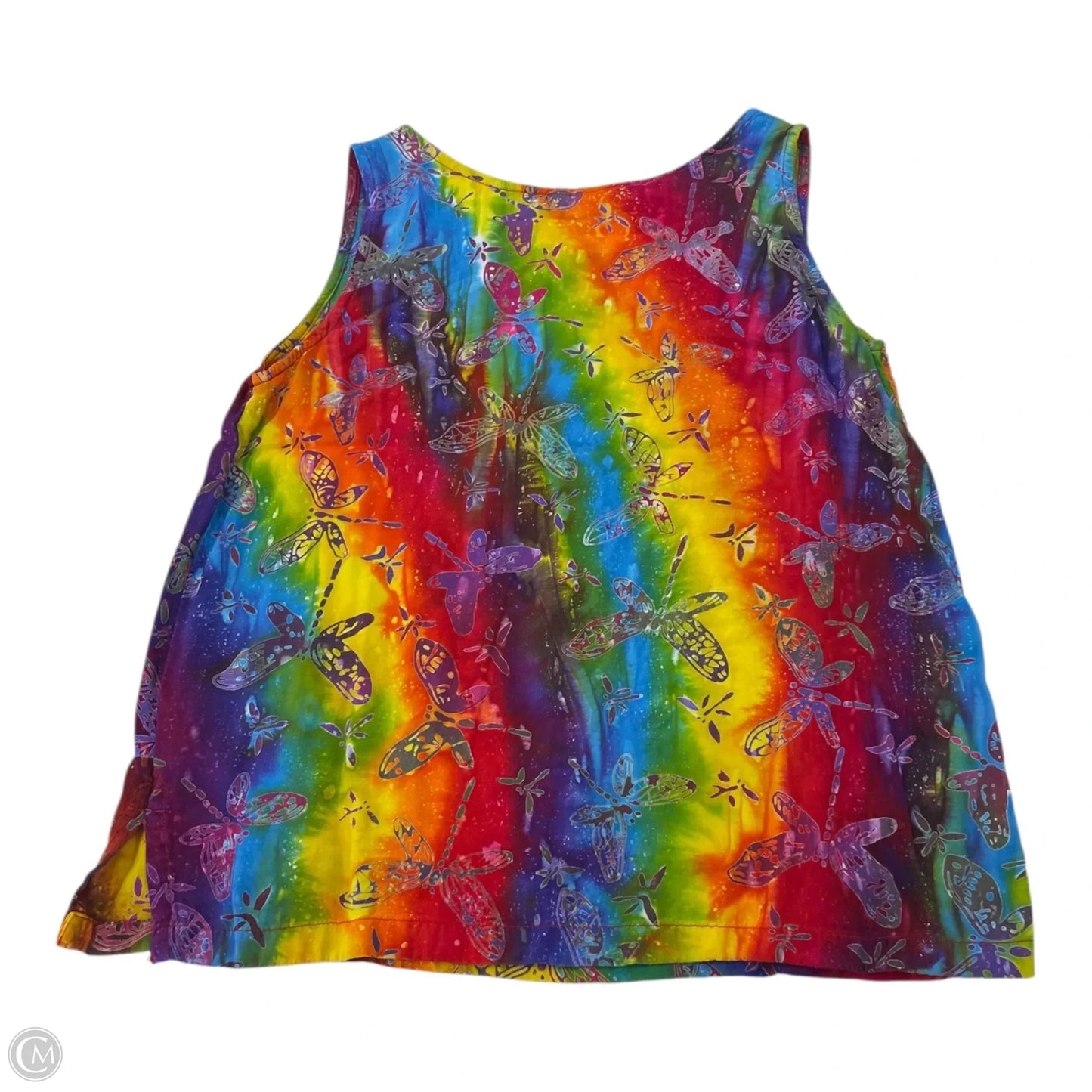 Top Sleeveless By Clothes Mentor In Multi-colored, Size: M