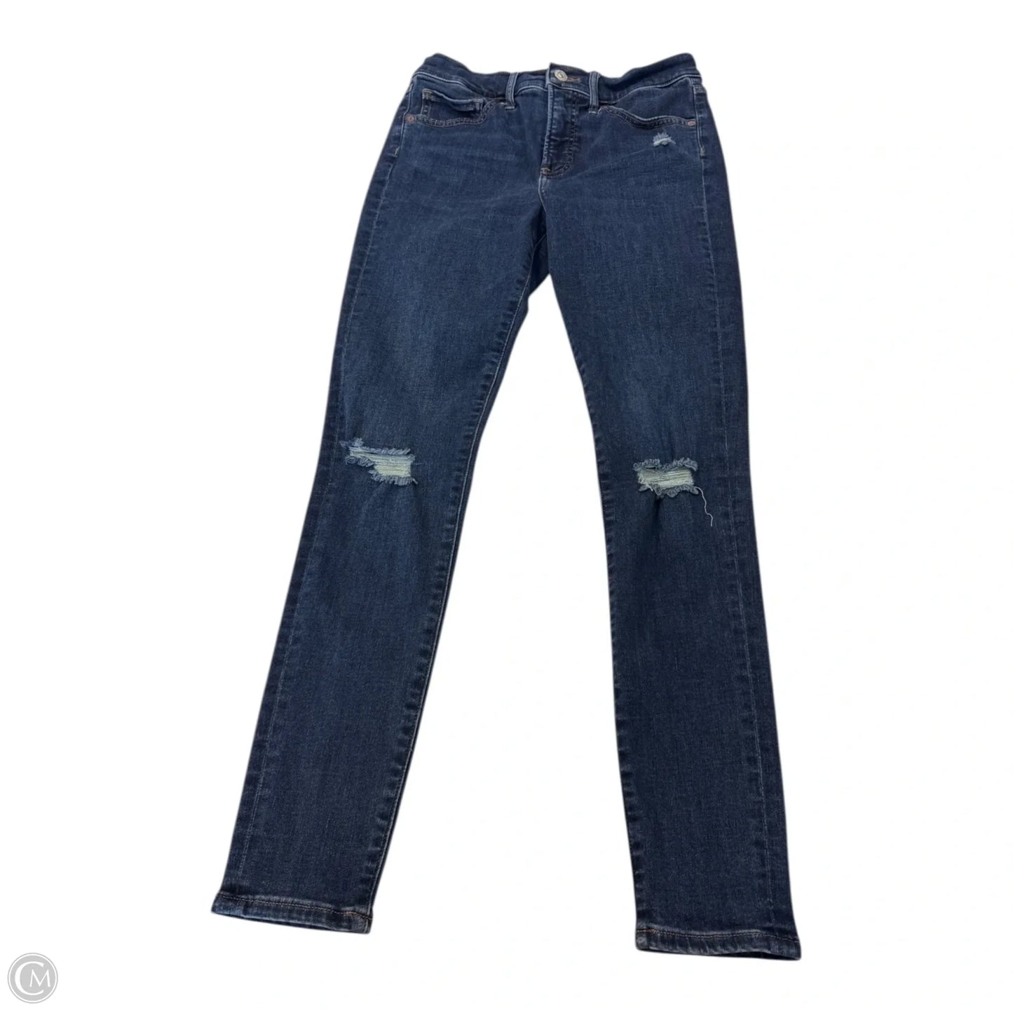 Jeans Cropped By Express In Blue, Size: 4