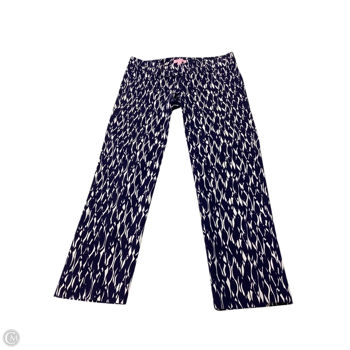 Pants Designer By Lilly Pulitzer In Navy, Size: 4