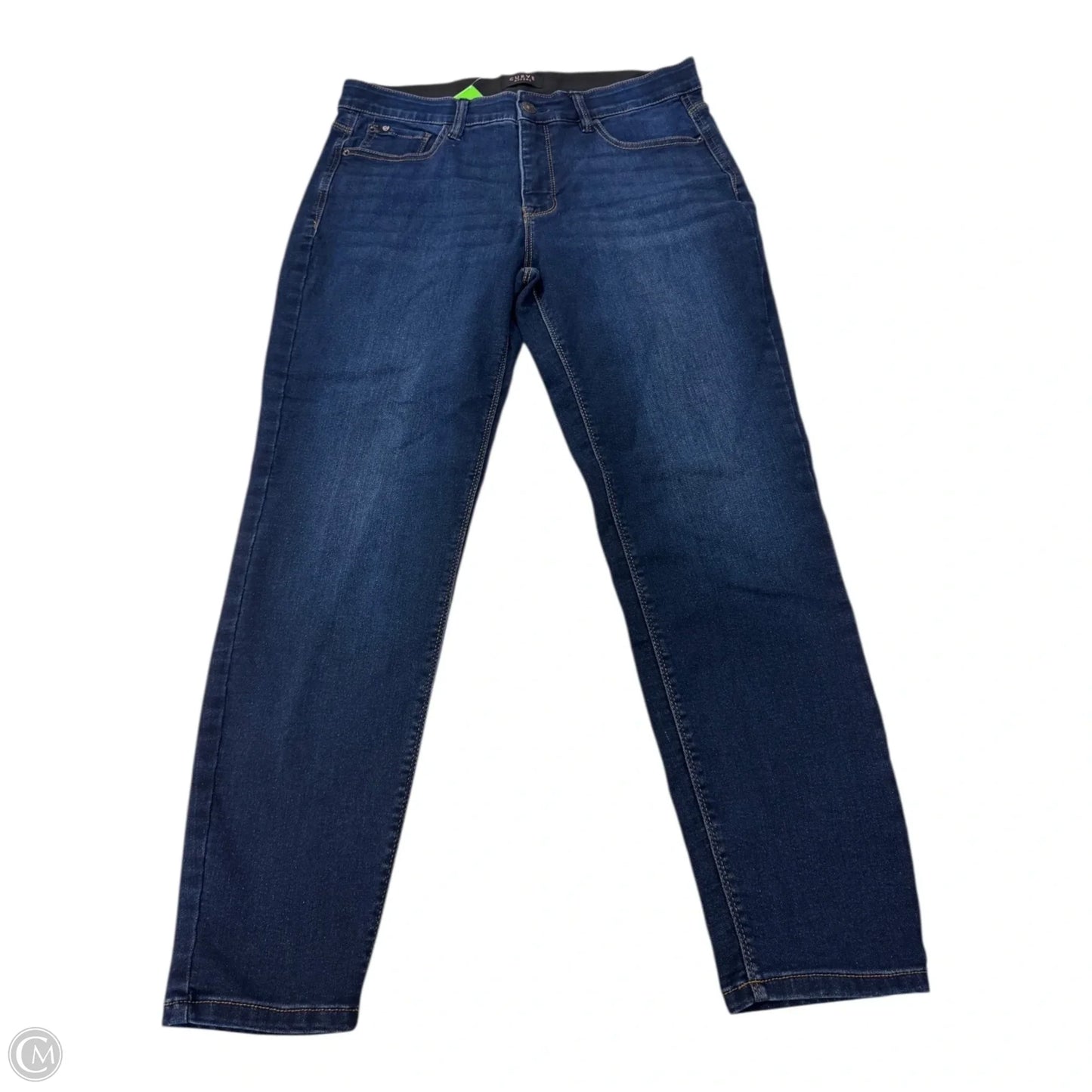 Jeans Cropped By Curve Appeal In Blue, Size: 12