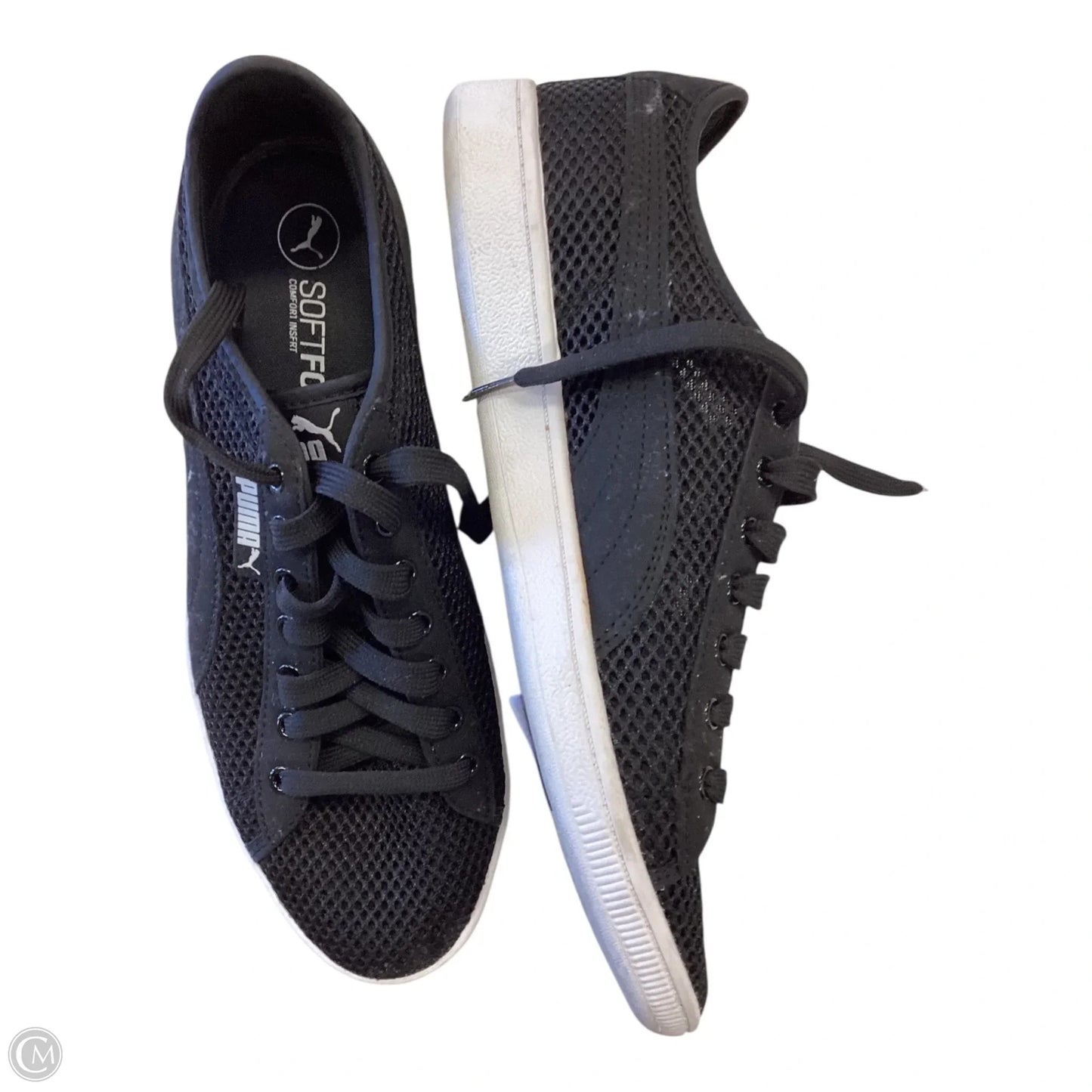 Shoes Athletic By Puma In Black, Size: 9