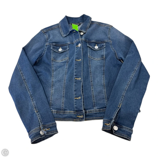 Jacket Denim By Baccini In Blue, Size: M