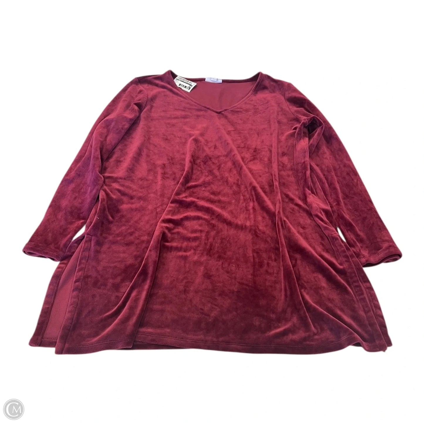 Top Long Sleeve By J. Jill In Purple, Size: L