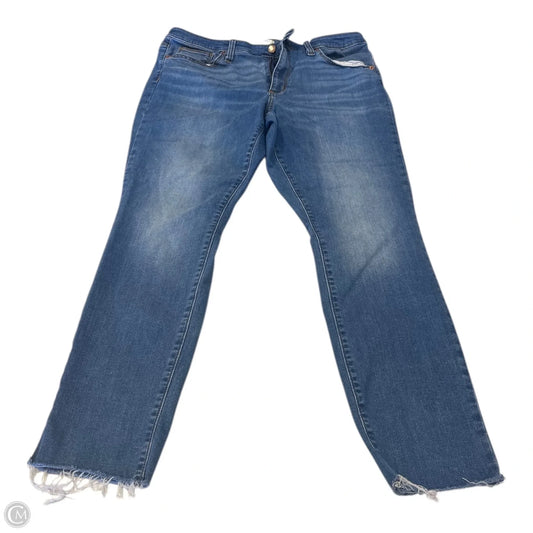 Jeans Cropped By Universal Thread In Blue, Size: 16