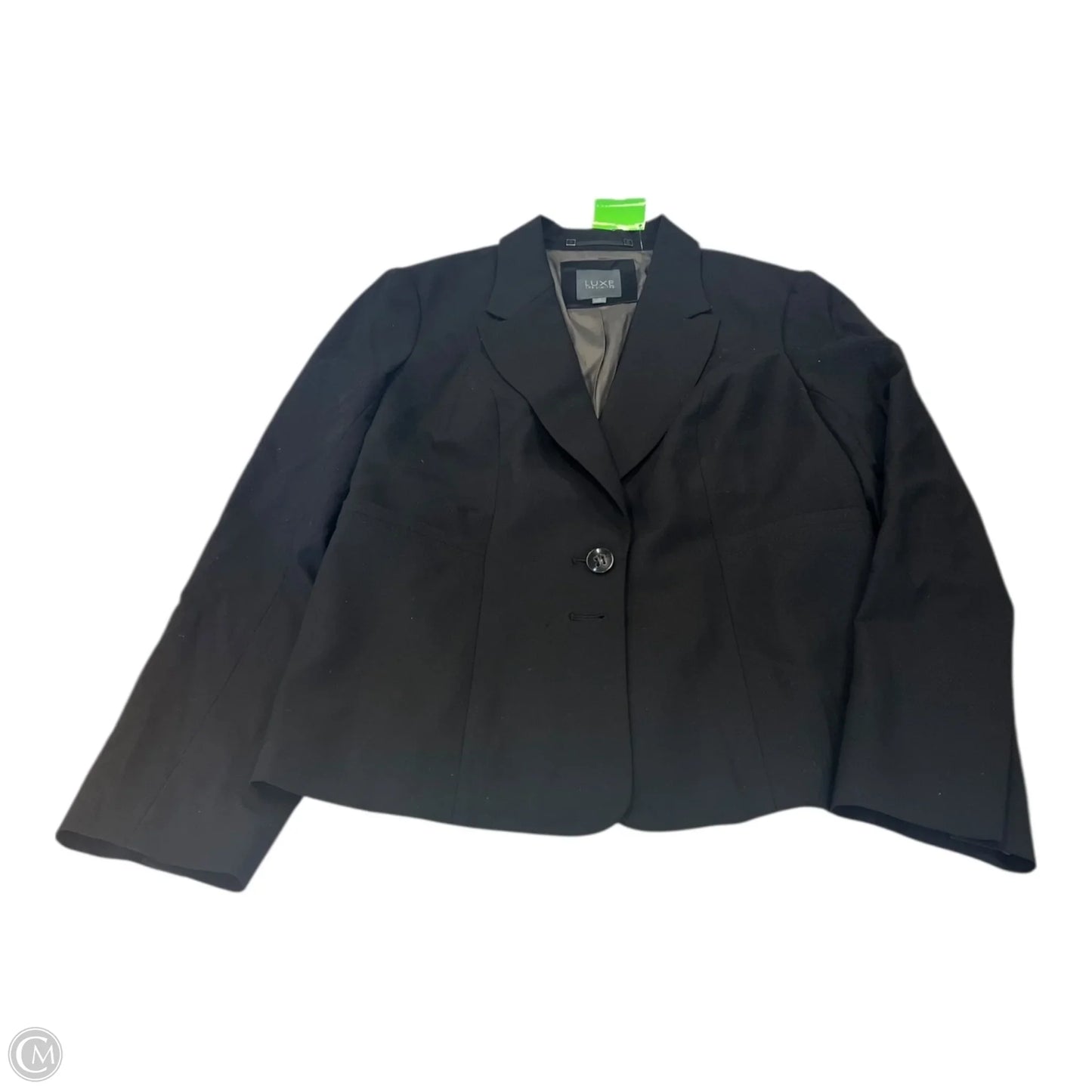 Blazer By Limited In Black, Size: 14