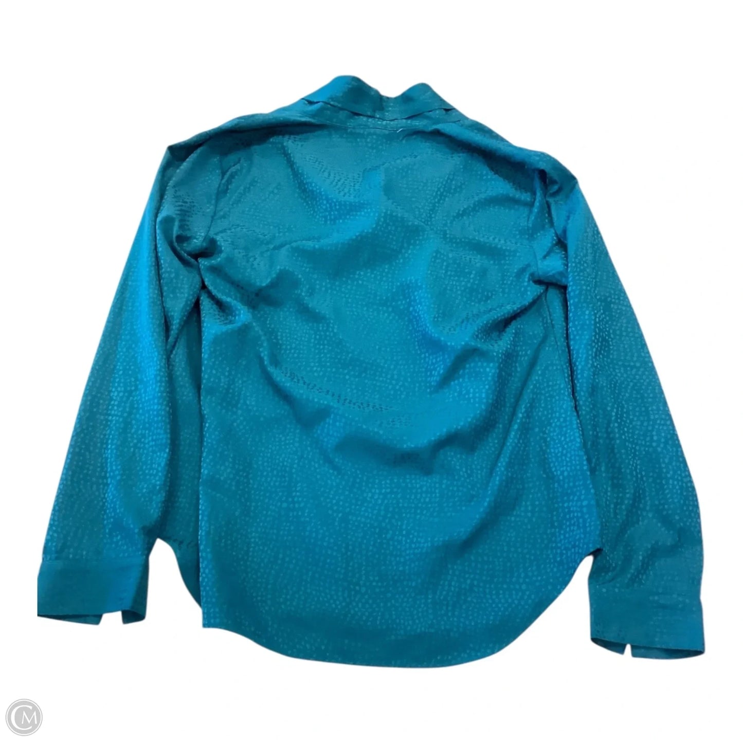 Top Long Sleeve By Ann Taylor In Green, Size: S