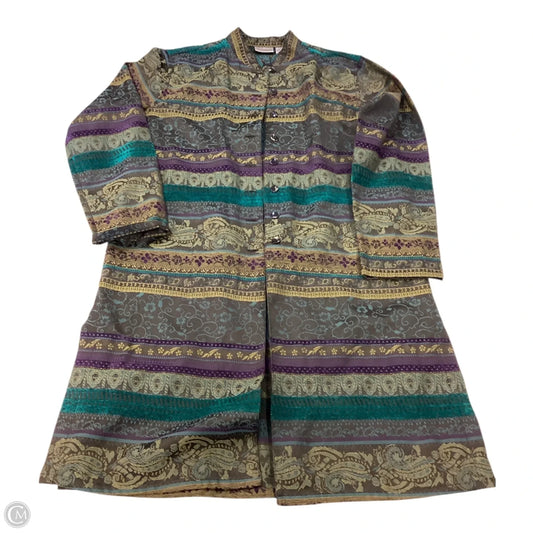 Blazer By Chicos In Multi-colored, Size: M