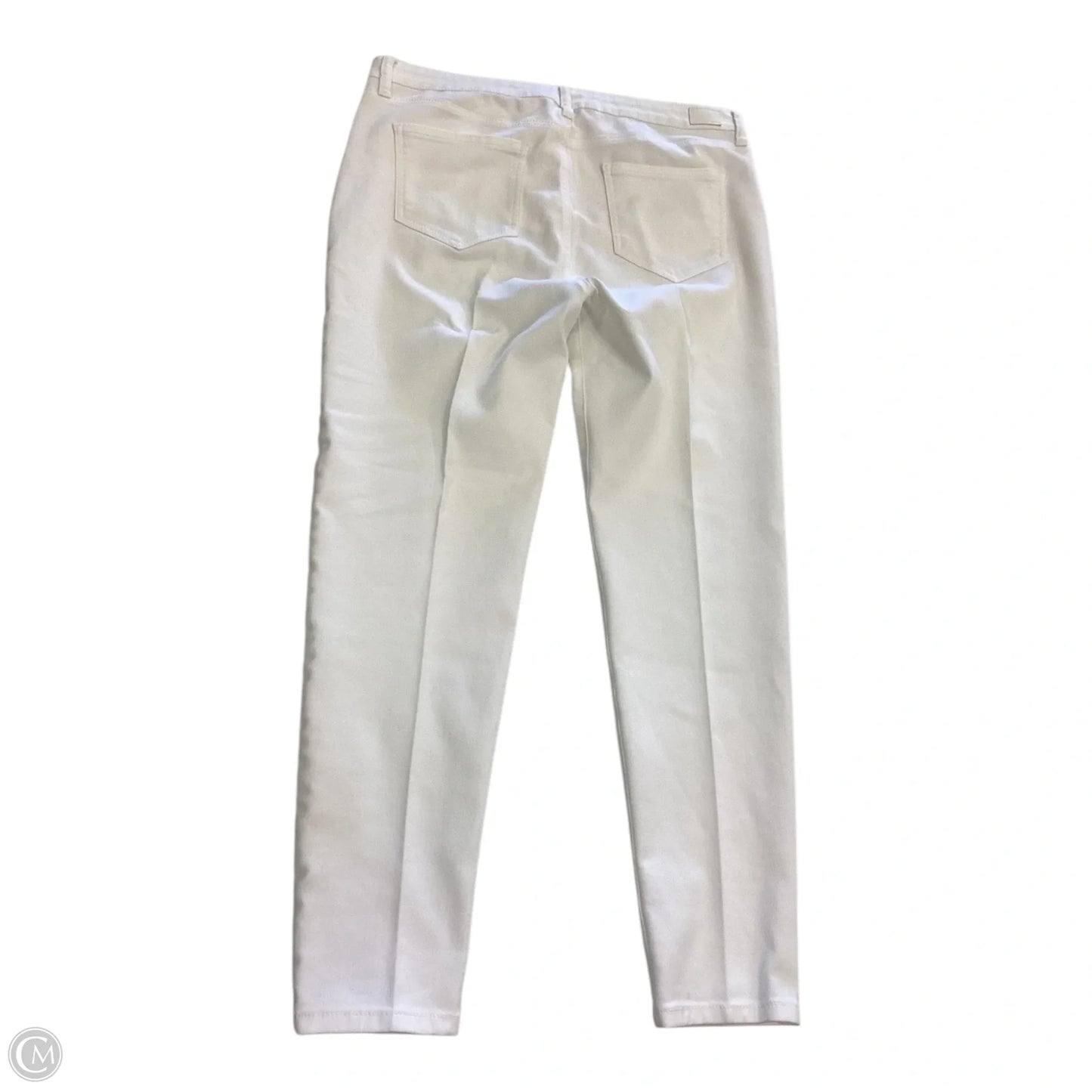 Pants Cropped By Clothes Mentor In White, Size: 14