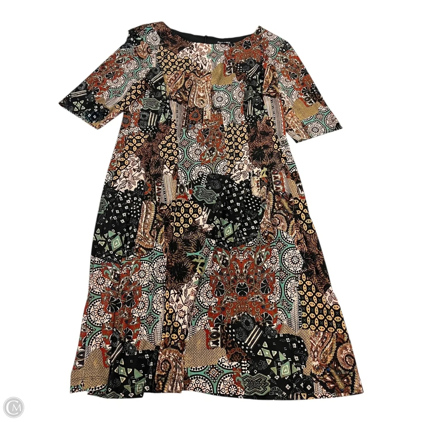 Dress Casual Short By Roz And Ali In Brown, Size: 14