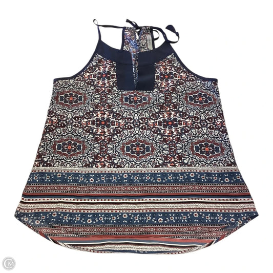 Top Sleeveless By Athleta In Multi-colored, Size: M