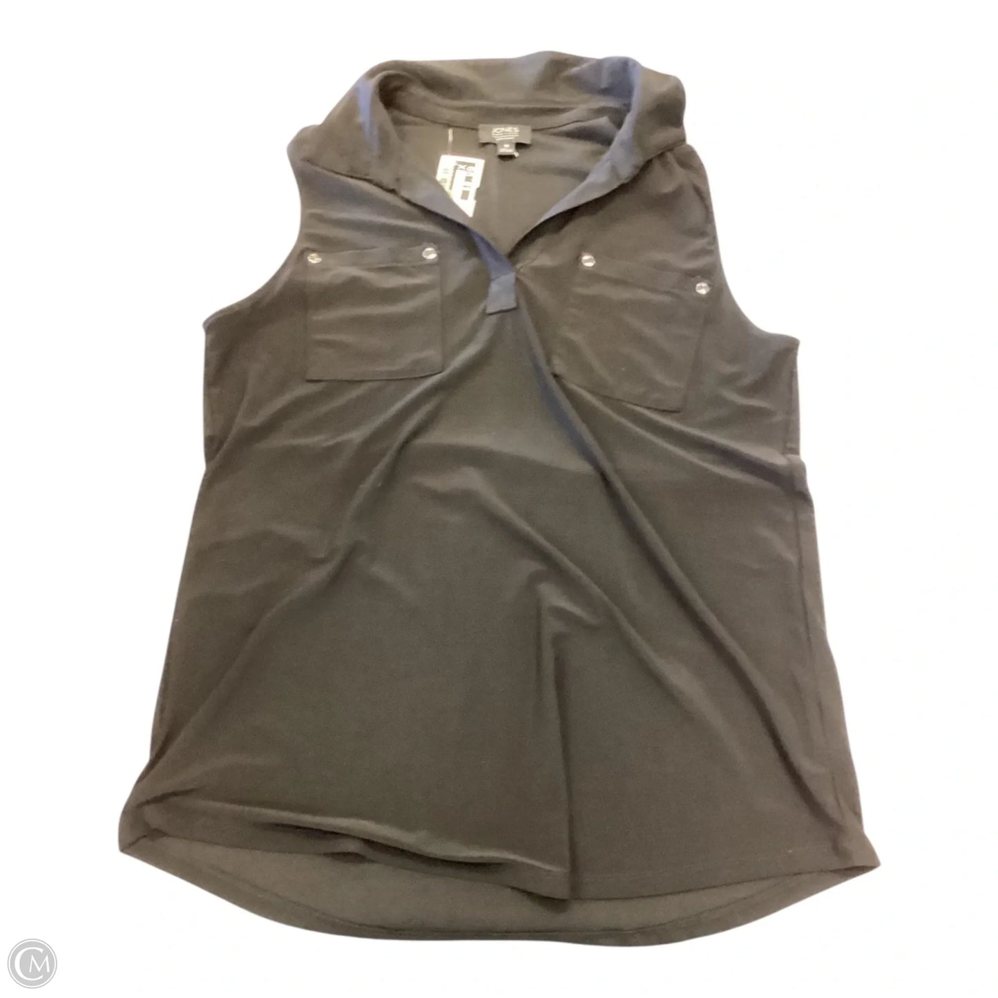 Top Sleeveless By Jones New York In Black, Size: M