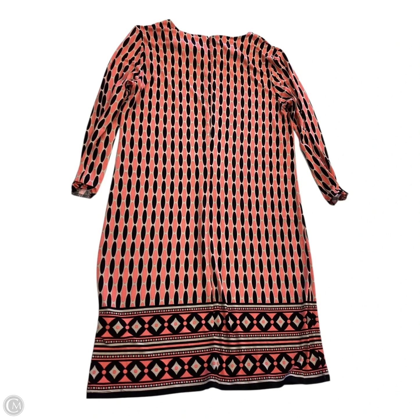 Dress Designer By Michael Kors In Coral, Size: M