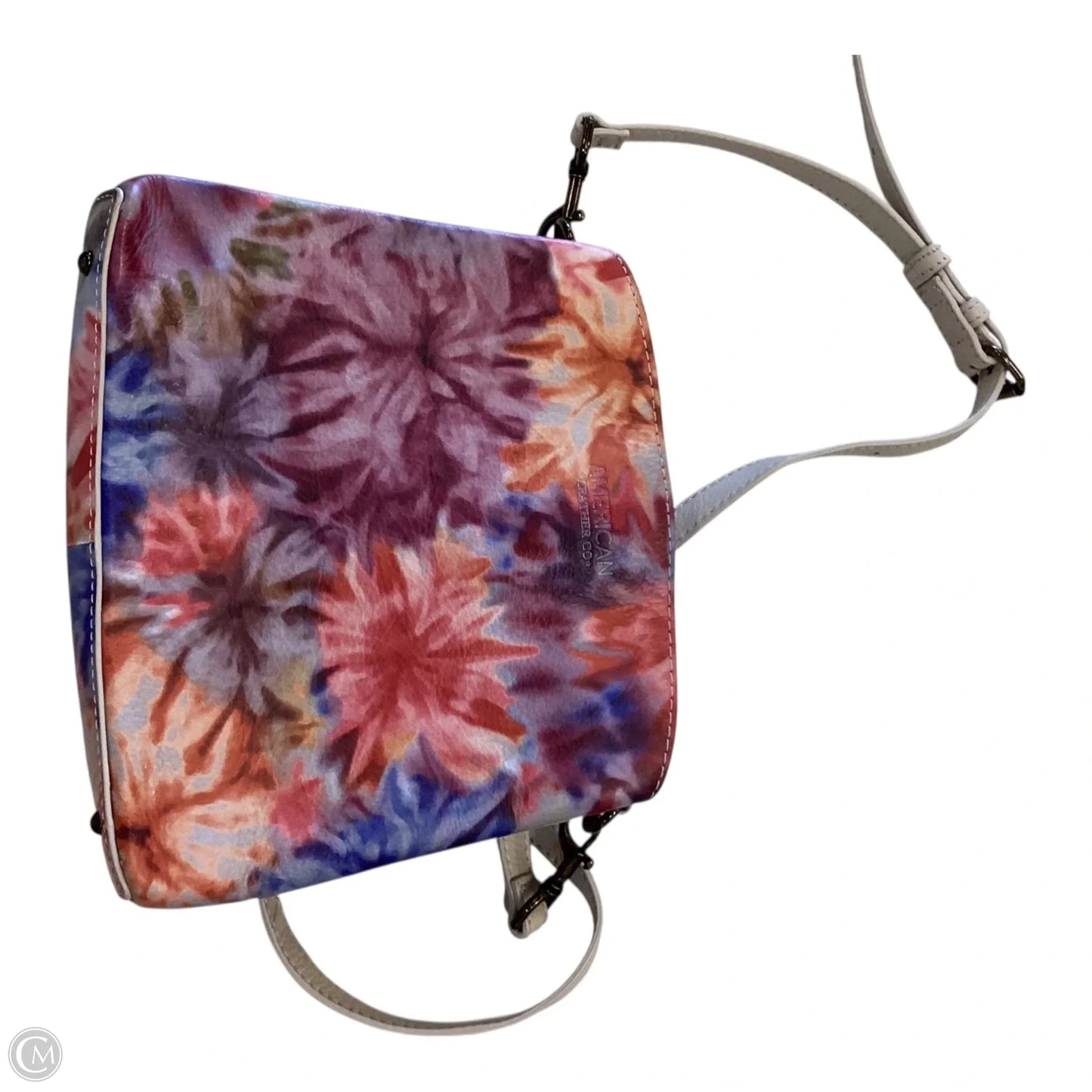 Handbag Leather By America, Size: Small