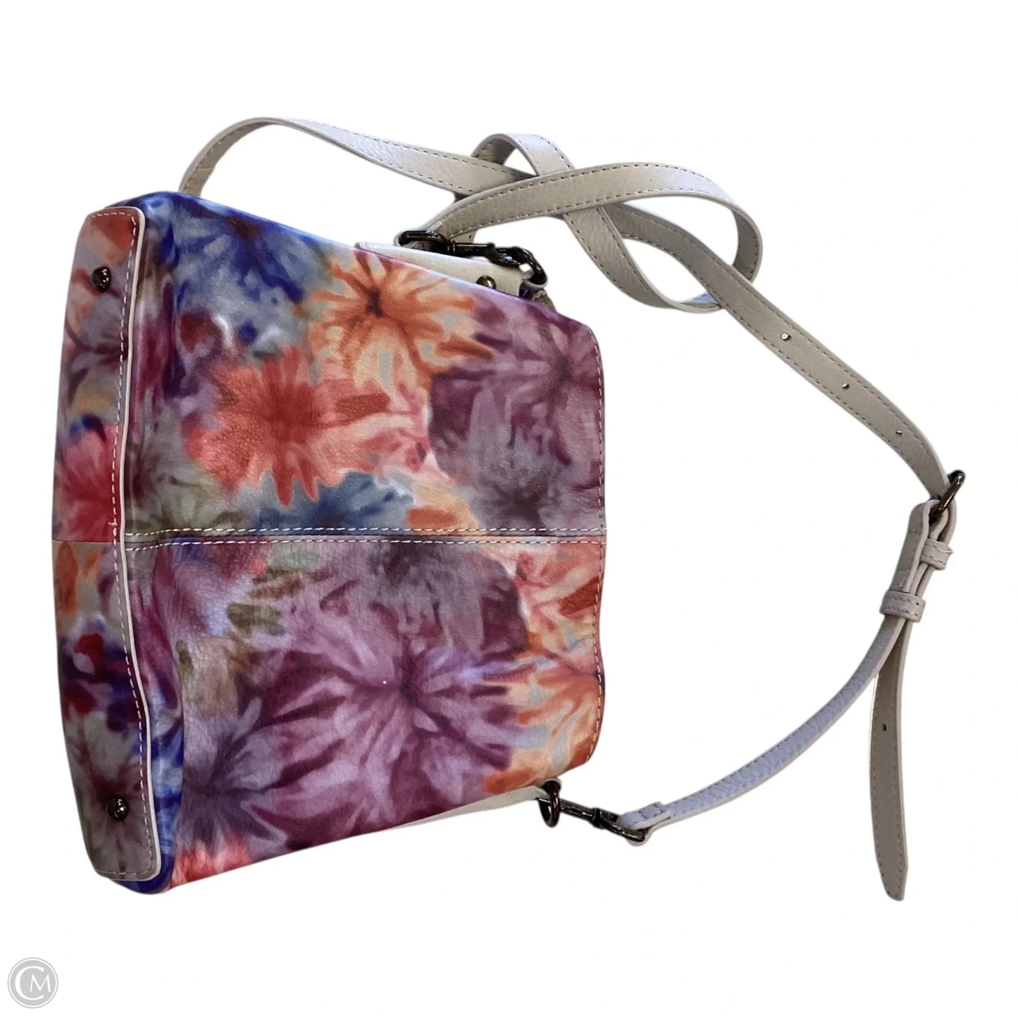 Handbag Leather By America, Size: Small