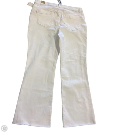 Pants Cropped By Democracy In White, Size: 14