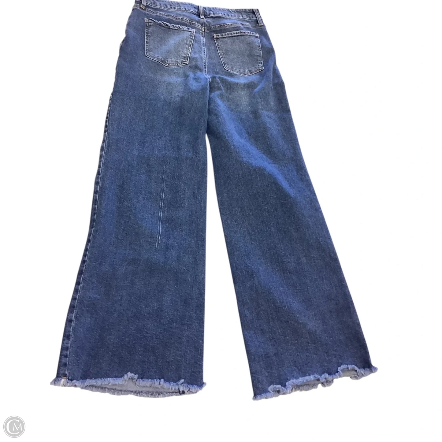 Jeans Flared By Bcbg In Blue, Size: 12