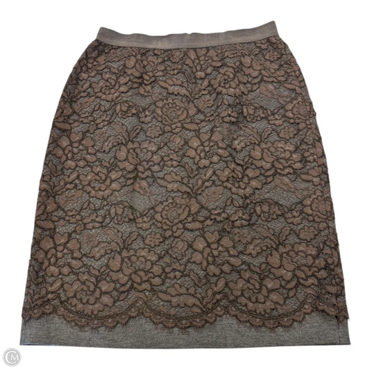 Skirt Mini & Short By Loft In Brown, Size: 0