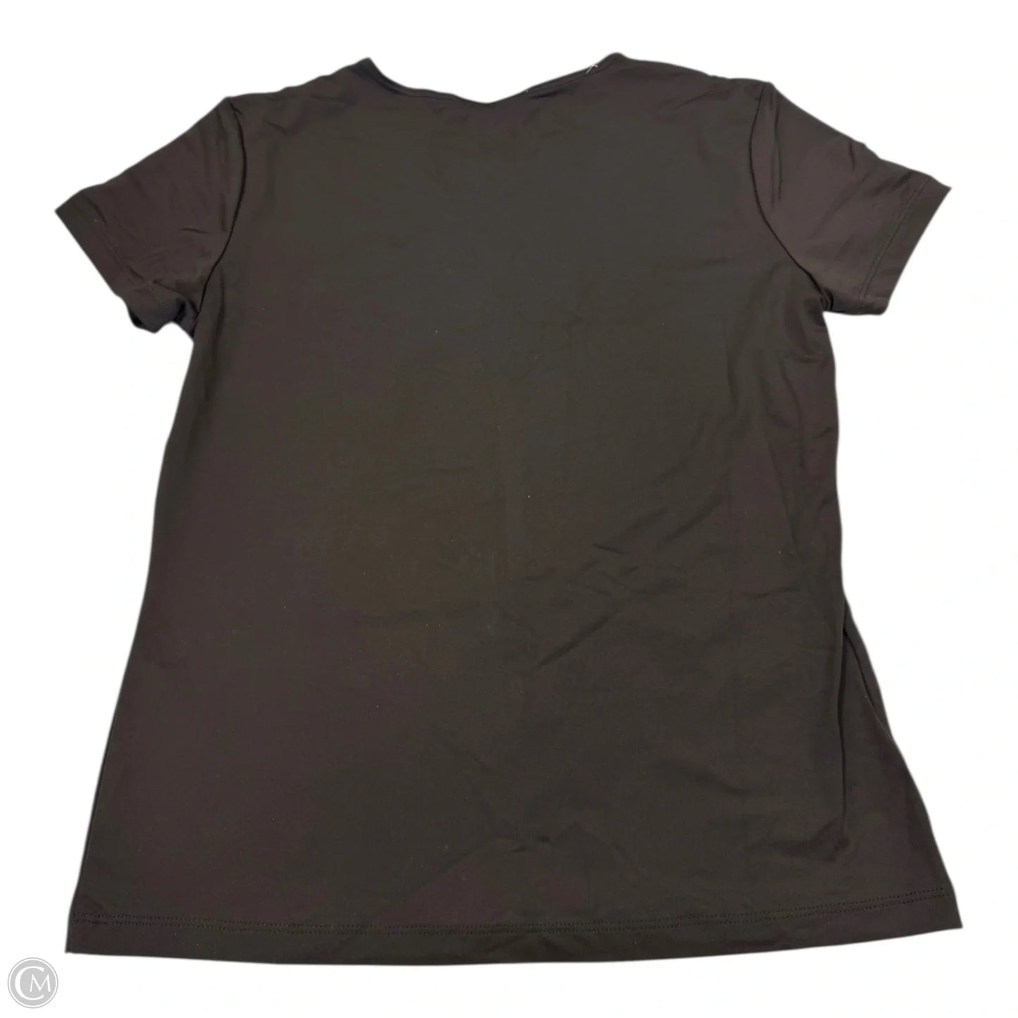Top Short Sleeve By Ann Taylor In Brown, Size: S
