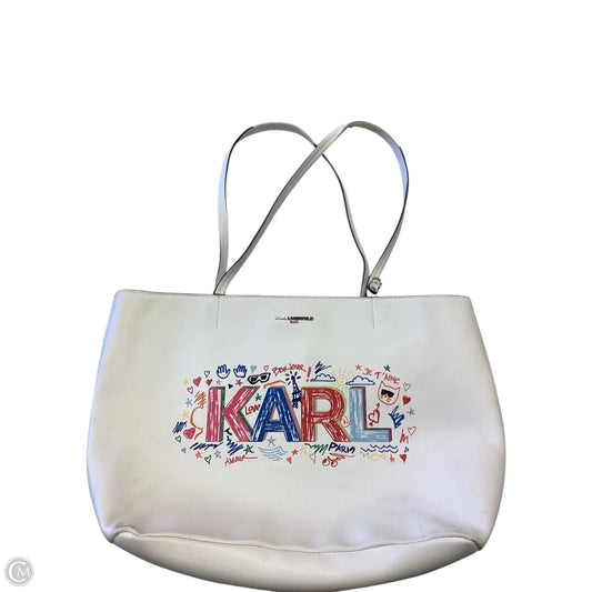 Handbag Designer By Karl Lagerfeld, Size: Medium