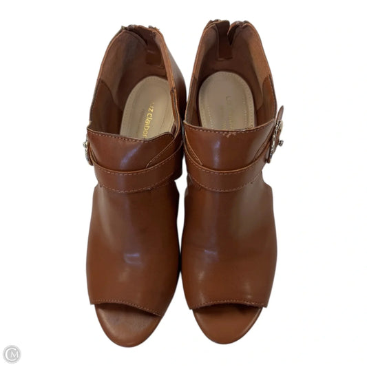 Shoes Heels Block By Liz Claiborne In Tan, Size: 7.5