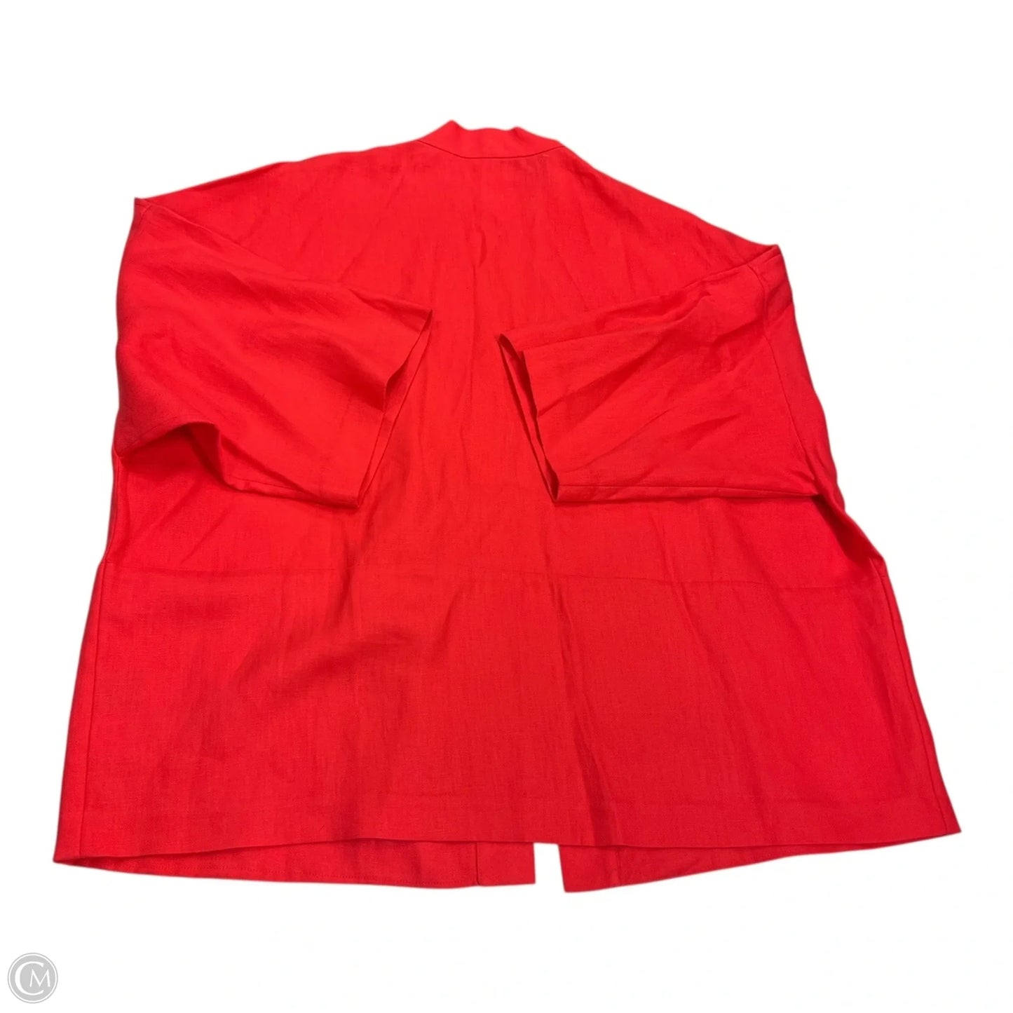 Blazer Designer By Lafayette 148 In Coral, Size: M