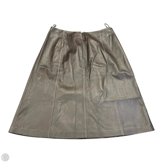 Skirt Luxury Designer By St John Collection In Brown, Size: 10