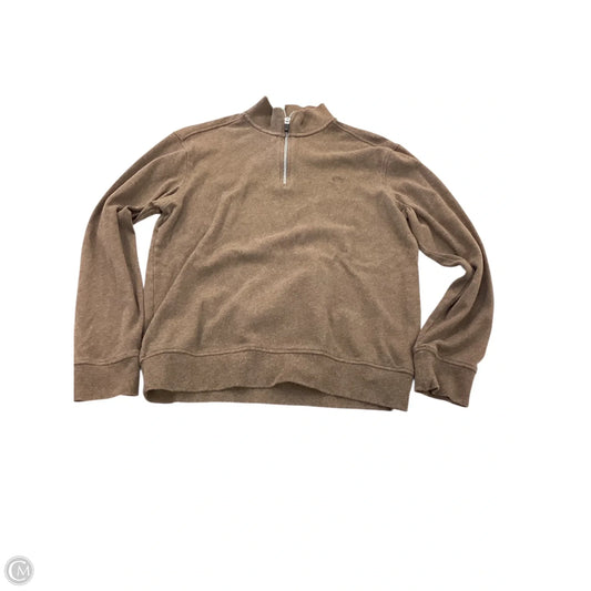 Top Long Sleeve By Southern Tide In Brown, Size: S