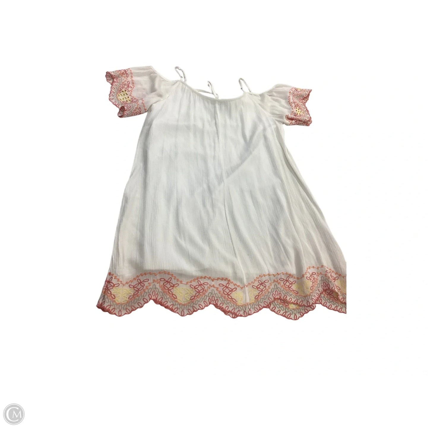 Dress Casual Short By Clothes Mentor In White, Size: M