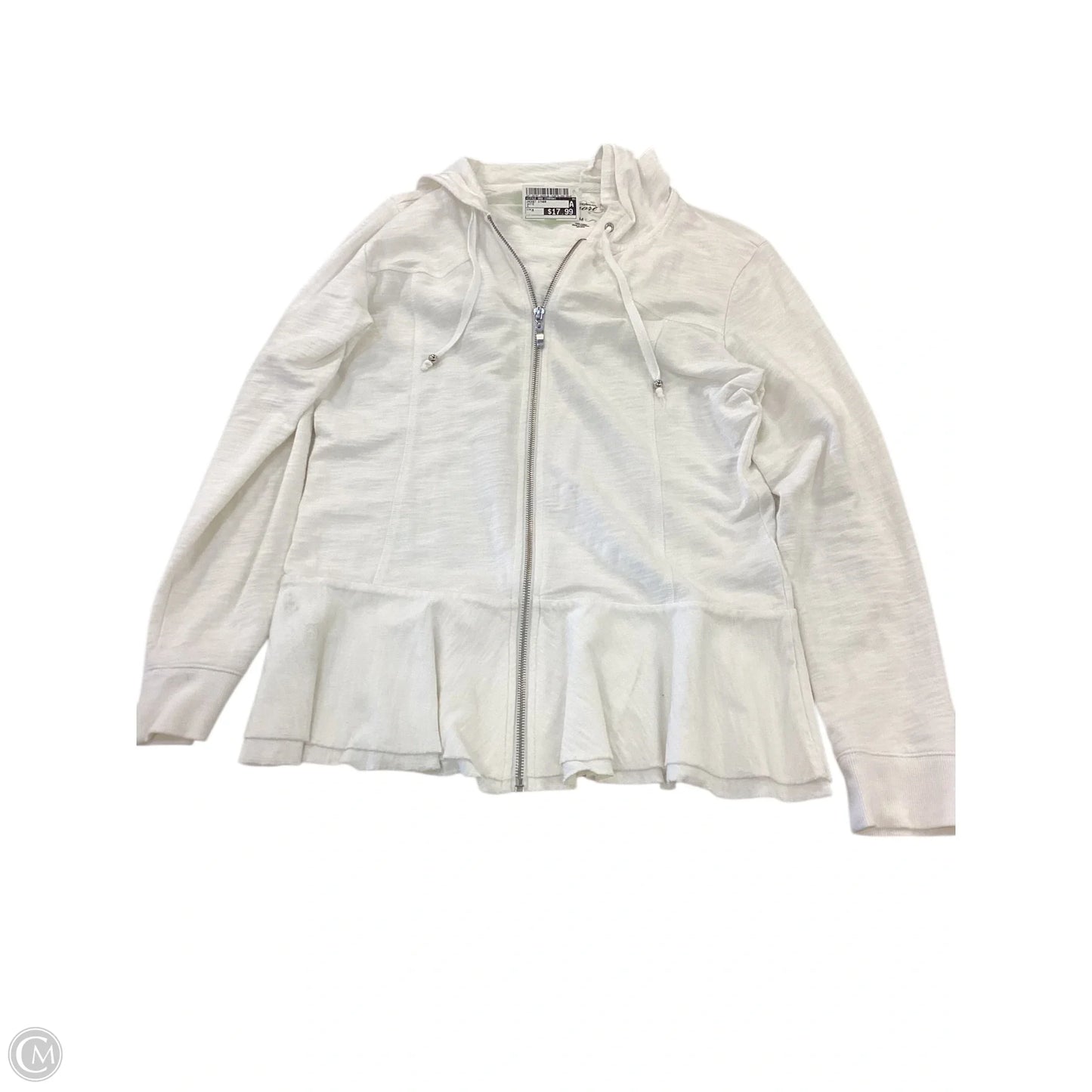 Jacket Other By Style And Company In White, Size: M